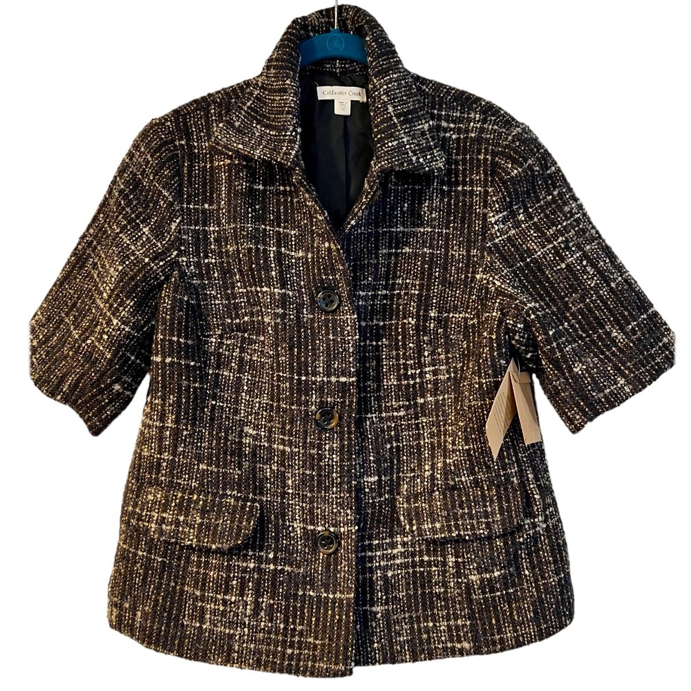 Coldwater Creek Elbow Sleeve Jacket